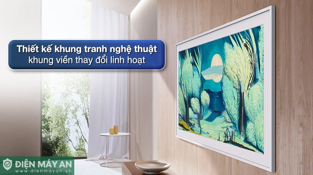 Smart Tivi Khung Tranh The Frame QLED Samsung AI 4K 75 inch QA75LS03F (75LS03F)